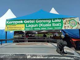 KEROPOK GETEL GORENG LALU